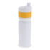 Bidon sportowy z obwódką  750ml Biały / żółty LT98786-N0141 (3) thumbnail