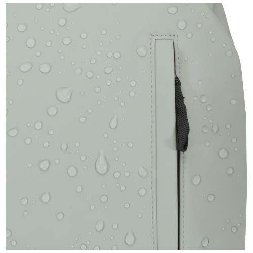 Resi Plus plecak na 15-calowego laptopa o pojemności 18 l z recyklingu, z certyfikatem GRS i zabezpieczeniem przed kradzieżą Szary 13010982 (6)