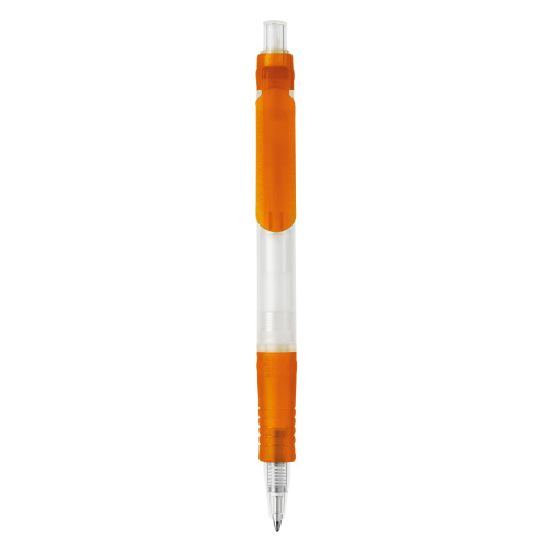 Długopis Vegetal Pen Clear przejrzysty Ecru / pomarańczowy LT87540-N5426 (1)