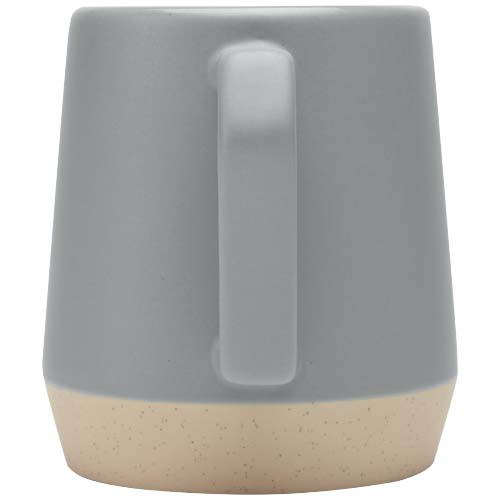 Dolce kubek ceramiczny o pojemności 300 ml z matowym wykończeniem Szary 10085582 (4)