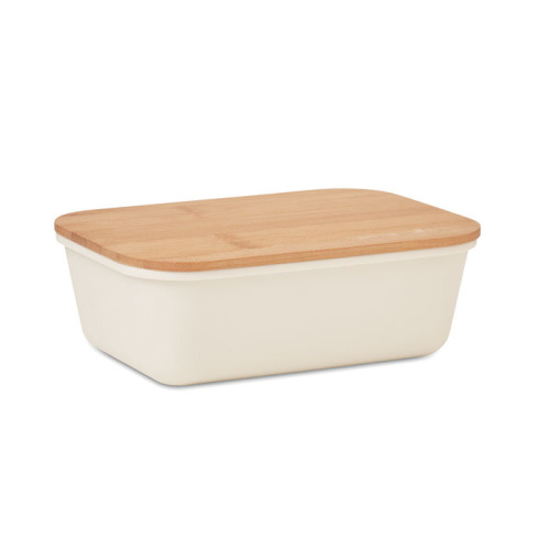 Lunchbox z bambusową pokrywką Beżowy MO6240-13 