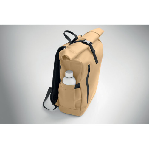 Plecak na laptopa Rolltop 600D Khaki MO2643-39 (2)