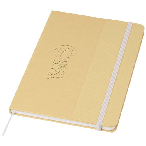 Nelida notatnik A5 w twardej okładce z tektury pochodzącej z recyklingu Liljowy 10790302 (1)