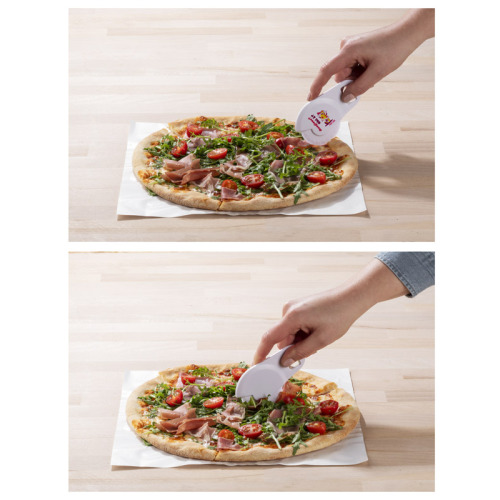 Nóż do pizzy z otwieraczem PEPPERONI Biały 16549-01 (3)