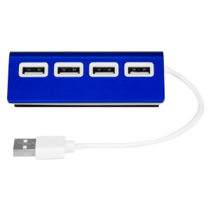 Hub USB granatowy
