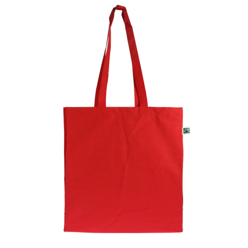 Torba Fairtrade 140g 38x10x42 Czerwony LT95235-N0021 (1)