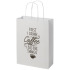Torba z papieru Kraft ze skręconymi uchwytami – 24 x 9 x 32 cm Biały 1ZM00701  thumbnail