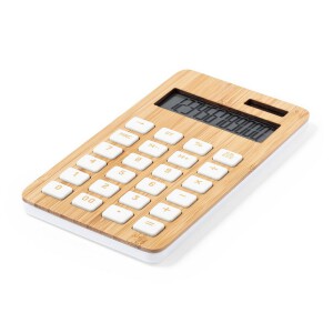 Bambusowy kalkulator jasnobrązowy