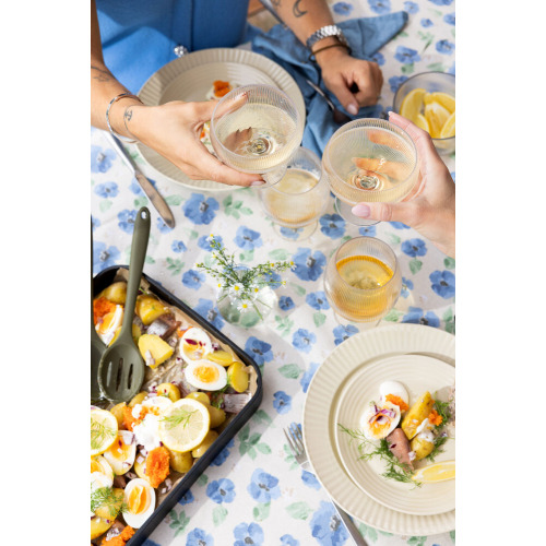 Talerz COFFEE & MORE 27 cm, beżowy Beżowy 5018568- (9)