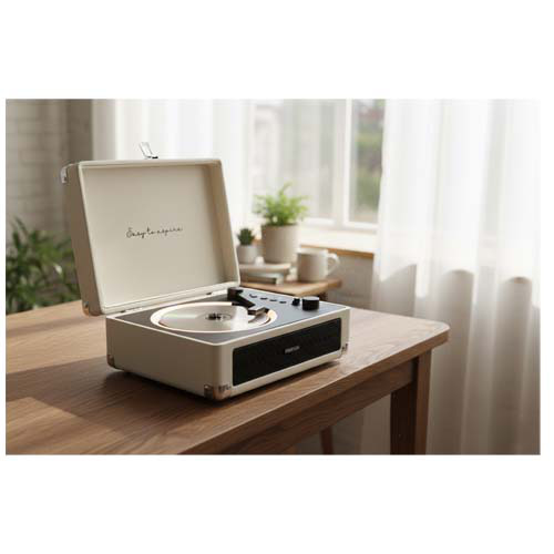 Prixton Boogie odtwarzacz CD Biały 1PA18201 (3)
