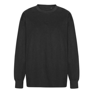 T-Shirt Oversize z Długim Rękawem