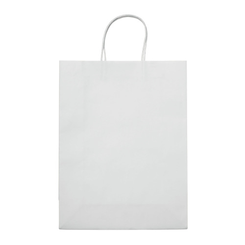 Duża Papierowa Torba Eco 120g/m² Biały LT91718-N0001 (1)