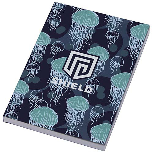 Notatnik A6 Novella Austen z miękką okładką, 100 kartek Niebieski 21024452 