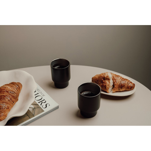 Zestaw kubków podróżnych 160 ml VINGA Nagano, 2 el. Czarny VG643-03 (2)