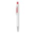 Przyciskany długopis w białej czerwony MO8814-05 (3) thumbnail
