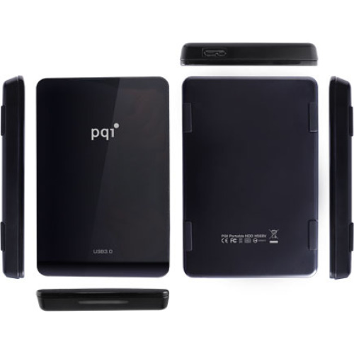 PQI Dysk HDD 2,5" H568V  USB 3.0 Czarny EG 794703 500GB (2)
