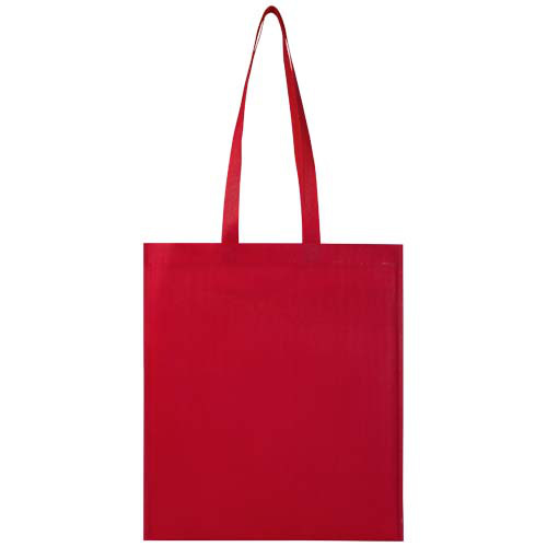 EcoSeal tradycyjna torba na zakupy z włókniny z recyklingu o pojemności 6 l z certyfikatem GRS Czerwony 13010521 (2)