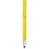 Długopis, touch pen, stojak na telefon żółty V1753-08  thumbnail