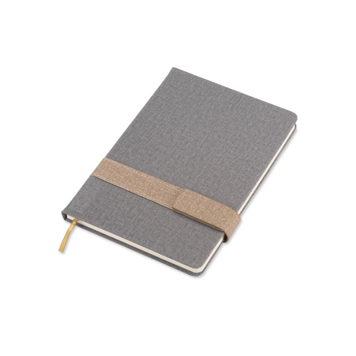 Notes z zapięciem ELITE A5 Szary 18008-14 