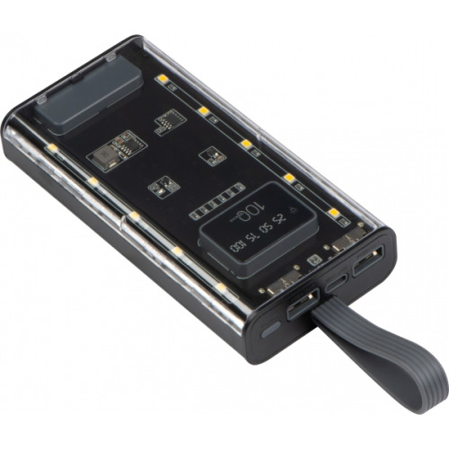 Power bank 10 000 mAh DARWIN Przeźroczysty 396166 (4)