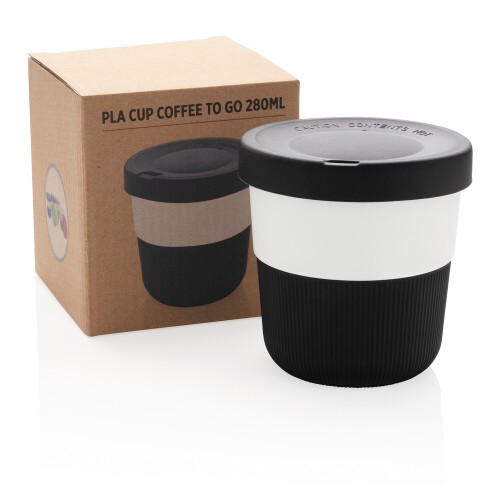 Kubek podróżny 280 ml PLA Coffee to go czarny P432.891 (6)