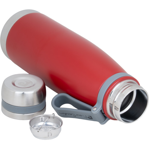 Butelka termiczna stalowa Pierre Cardin 650 ml Czerwony B9000501IP305 (17)