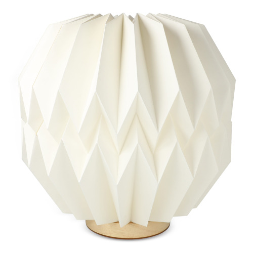 Coollux składana papierowa lampa LED Luna 25cm inspirowana origami Naturalny LT40727-N0094 (4)