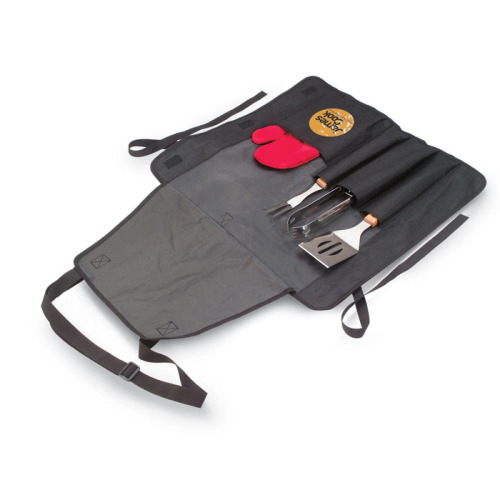 Fartuch do barbecue Czarny KC6388-03 (2)