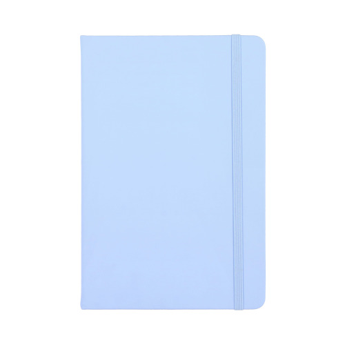 Notatnik A5 z tworzywa PU  Pastelowoniebieski LT92066-N0016 (1)