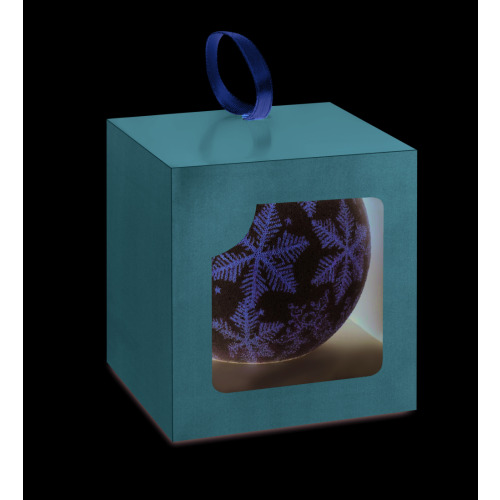 Bombka w prezentowym pudełku Matowy złoty CX1426-98 (2)