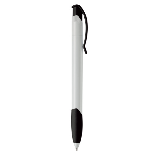 Długopis Apollo (kolor nietransparentny) Biały / czarny LT87100-N0102 (1)