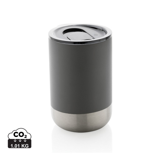 Kubek termiczny 360 ml, stal nierdzewna z recyklingu Szary P433.062 (7)
