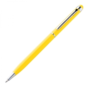 Długopis touch pen żółty