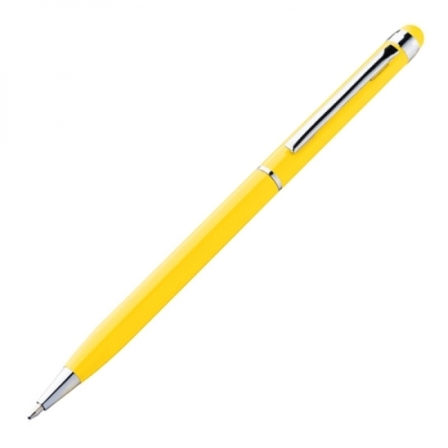 Długopis touch pen żółty 337808 