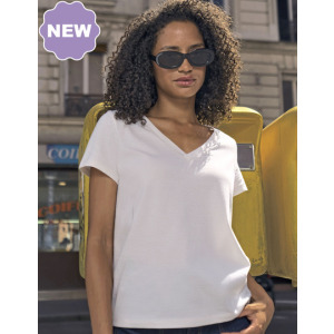 Koszulka V-Neck Bawełniana