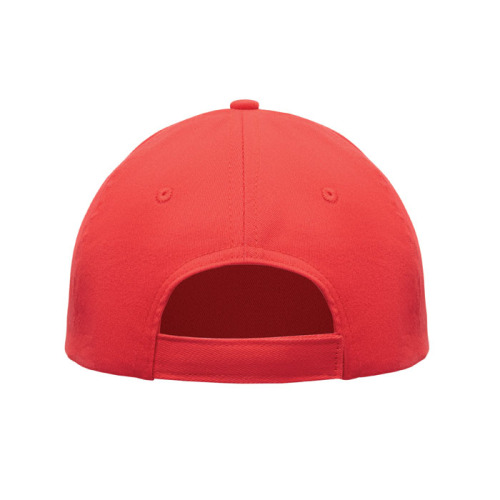 Czapka z daszkiem 5-panelowa Bialy/Czerwony MO2345-35 (2)