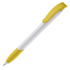 Długopis Apollo (kolor nietransparentny) Biały / żółty LT87100-N0141  thumbnail