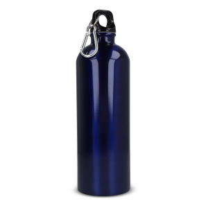 Jednościenna butelka R-SS z karabińczykiem 750ml Ciemnoniebieski