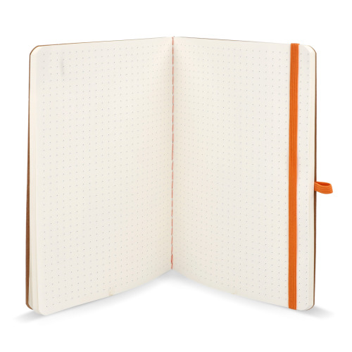 Zeszyt w miękkiej okładce Kraft Paper A5 Pomarańczowy LT92061-N0026 (2)