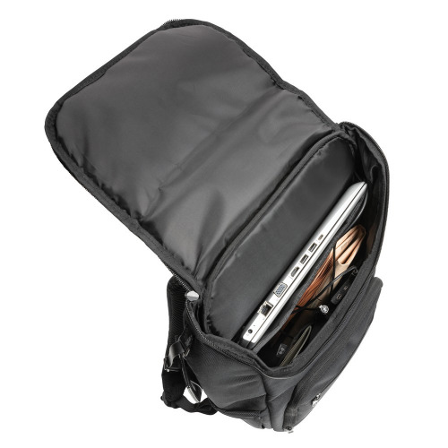 Plecak na laptopa Swiss Peak 15,6", ochrona RFID Czarny P762.881 (8)
