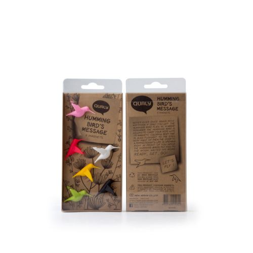 Magnesy Hummingbird mix Wielokolorowy QL10102-PT (2)