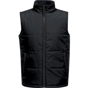 Kamizelka Pikowana Ocieplana Hydrofobowa Poliestrowa - Navy & Black