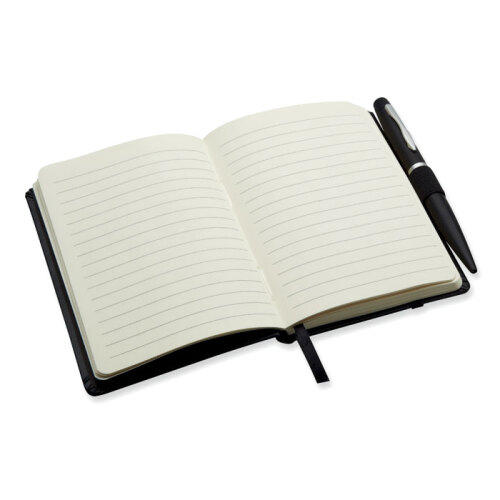 Notatnik formatu A6 z długopis czarny MO8109-03 (2)