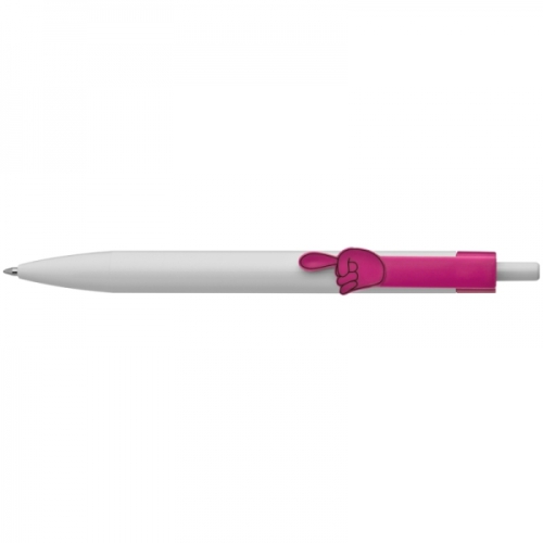 Długopis plastikowy NEVES różowy 444311 (1)