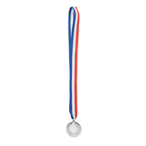 Medal o średnicy 5 cm Srebrny Mat MO2260-16 (1)