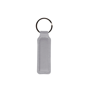 Brelok prostokątny / Strakey Light Grey