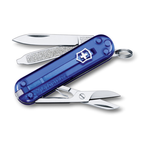 Scyzoryk Classic SD Victorinox Przeźroczysty niebieski 0622364 