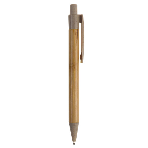 Długopis bambusowo-słomkowy Szary LT87284-N0061 (4)