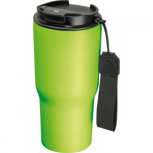 Kubek termiczny 550 ml ze stali z recyklingu DANA Jasnozielony 8523929 
