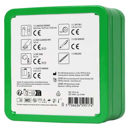 MyKit apteczka pierwszej pomocy w puszce dla zwierząt Zielony 1Z263361 (1)